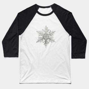 Ice Snowflake Baseball T-Shirt